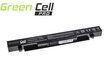 Green Cell PRO Laptop Battery A41-X550A for A450 A550 R510 R510CA X550 X550CA X550CC X550VC 2600mAh hinta ja tiedot | Kannettavien tietokoneiden akut | hobbyhall.fi