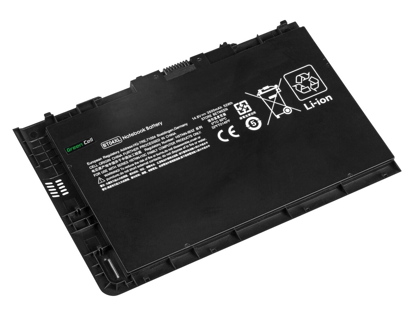 Green Cell Laptop Battery for HP EliteBook Folio 9470m 9480m hinta ja tiedot | Kannettavien tietokoneiden akut | hobbyhall.fi