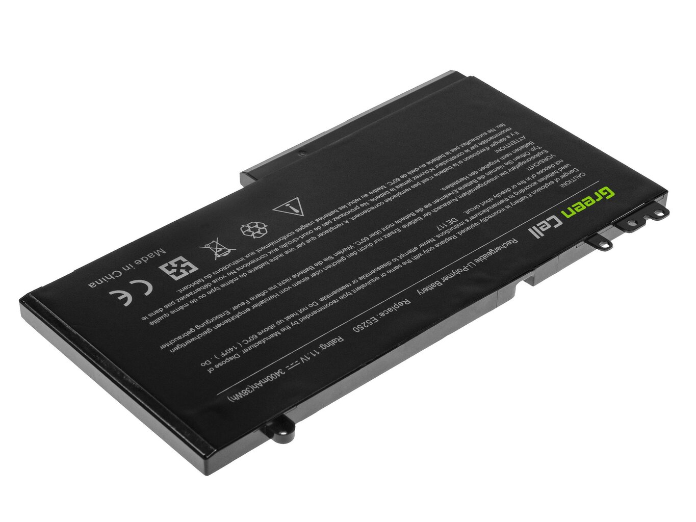 Kannettavan tietokoneen akku Green Cell Laptop Battery for Dell Latitude 11 3150 3160 12 E5250 E5270 hinta ja tiedot | Kannettavien tietokoneiden akut | hobbyhall.fi