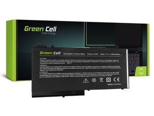 Kannettavan tietokoneen akku Green Cell Laptop Battery for Dell Latitude 11 3150 3160 12 E5250 E5270 hinta ja tiedot | Green Cell Tietokoneet ja pelaaminen | hobbyhall.fi