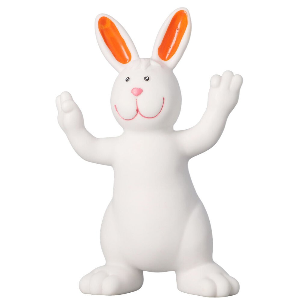 Bunny Ornament Söpö Pehmeä Sarjakuva Koristeveistos Valkoinen Simulaatio Pupu Ornamentti toimistoon A hinta ja tiedot | Joulukuusen koristeet | hobbyhall.fi