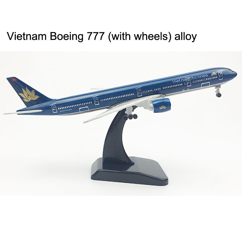 Vietnam Airlines Lentokonemalli Boeing 777 Lentokonemalli 20CM B777 Lentokonemalli Alloy Metal Diecast Lelukone KAUPPA hinta ja tiedot | Pienoismallit | hobbyhall.fi