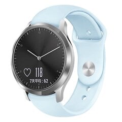 Vaaleansininen Vaaleansininen Yhteensopiva Garmin Vivoactive 3 / Vivomove Hr -Hihnan Kanssa hinta ja tiedot | Älykellojen ja aktiivisuusrannekkeiden lisätarvikkeet | hobbyhall.fi