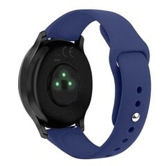 Navy Blue Navy Blue Yhteensopiva Garmin Vivoactive 3 / Vivomove Hr -Hihnan Kanssa hinta ja tiedot | Älykellojen ja aktiivisuusrannekkeiden lisätarvikkeet | hobbyhall.fi