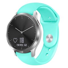 Teal Teal Yhteensopiva Garmin Vivoactive 3 / Vivomove Hr -Hihnan Kanssa hinta ja tiedot | Älykellojen ja aktiivisuusrannekkeiden lisätarvikkeet | hobbyhall.fi