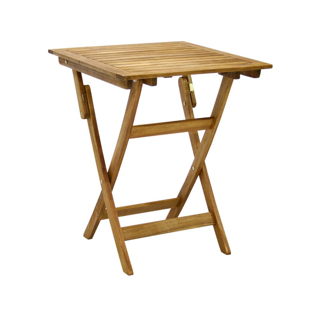 Finlay-4-parvekesetti, sis. pöytä ja 2 tuolia, akasia hinta ja tiedot | Puutarhakalusteet | hobbyhall.fi