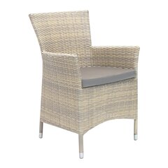 Wicker-1-tuoli, 61 x 58 x 86 cm, eri värejä hinta ja tiedot | Puutarhatuolit | hobbyhall.fi