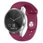 Wine Red Wine Red Yhteensopiva Garmin Vivoactive 3 / Vivomove Hr -Hihnan Kanssa hinta ja tiedot | Älykellojen ja aktiivisuusrannekkeiden lisätarvikkeet | hobbyhall.fi