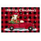 Christmas Bath Mat Set Liukumaton pohjamatto hinta ja tiedot | Isot matot | hobbyhall.fi