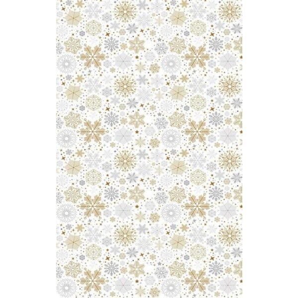 Christmas Magic Carpet Gold, koko: 70x140 keltainen hinta ja tiedot | Isot matot | hobbyhall.fi