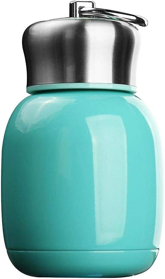 Dewenwils Vesipullo, 200ml eristetty, tyhjiökuppi, ruostumatonta terästä, juomapullo urheiluun, matkustamiseen, Teal Blue. hinta ja tiedot | Juomapullot | hobbyhall.fi