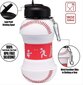 Clip-On kokoontaitettava Bpa-vapaa silikoni baseball-vesipullo lapsille, 18 Oz. hinta ja tiedot | Juomapullot | hobbyhall.fi