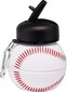 Clip-On kokoontaitettava Bpa-vapaa silikoni baseball-vesipullo lapsille, 18 Oz. hinta ja tiedot | Juomapullot | hobbyhall.fi