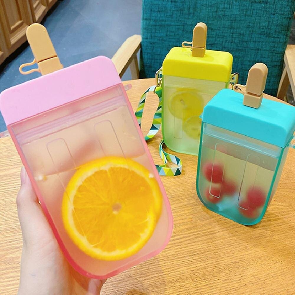 Lasten vesikuppi Baby Portable Cup Straw Anti-fall vesipullo hinta ja tiedot | Juomapullot | hobbyhall.fi