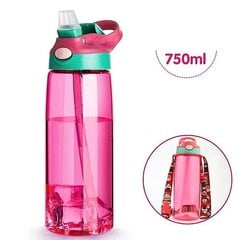 750ml Tritan Bpa-vapaa vuotamaton vuotamaton Lasten maitopullot violetti hinta ja tiedot | Juomapullot | hobbyhall.fi