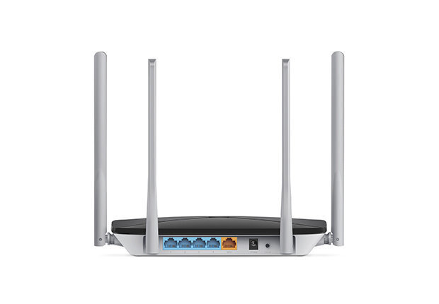 Mercusys AC1200 Dual Band Wireless Router AC12 802.11ac, 300+867 Mbit hinta ja tiedot | Reitittimet ja modeemit | hobbyhall.fi