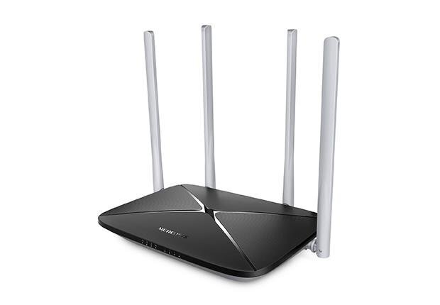 Mercusys AC1200 Dual Band Wireless Router AC12 802.11ac, 300+867 Mbit hinta ja tiedot | Reitittimet ja modeemit | hobbyhall.fi