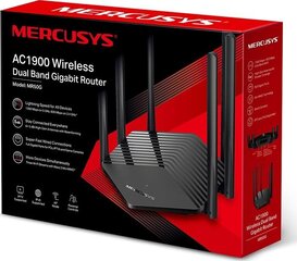 Mercusys Dual-Band Router MR50G 802.11ac, 600+1300 Mbit hinta ja tiedot | Mercusys Tietokoneet ja pelaaminen | hobbyhall.fi