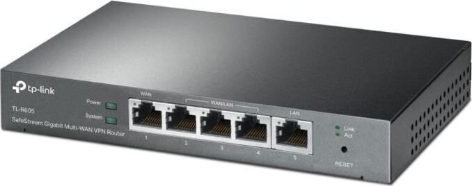 TP-LINK SafeStream Multi-WAN VPN Router TL-R605 802.1q, 10 hinta ja tiedot | Reitittimet ja modeemit | hobbyhall.fi