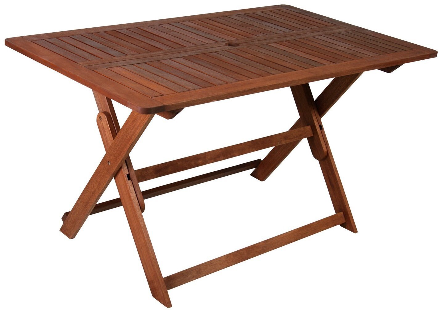 Modena-pöytä, 135 x 80 x 74 cm, taitettava hinta ja tiedot | Puutarhapöydät | hobbyhall.fi