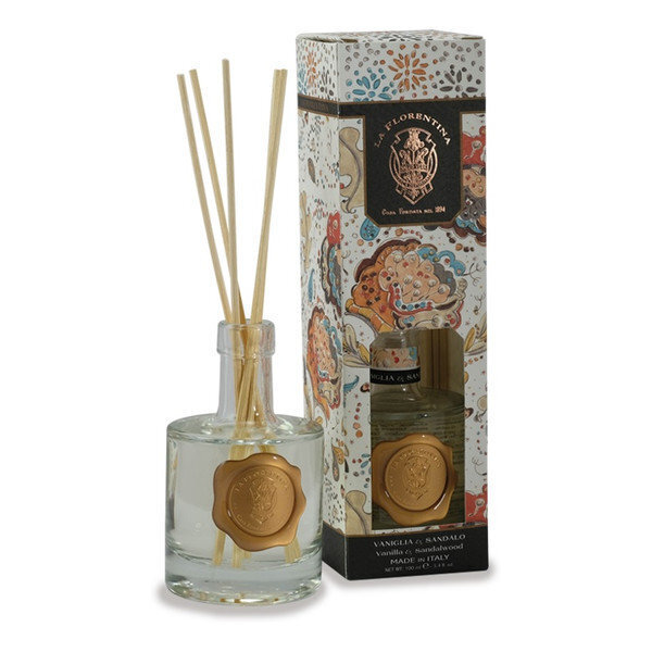 Tuoksutangot La Florentina Vanilla & Sandalwood 100 ml. hinta ja tiedot | Huonetuoksut | hobbyhall.fi