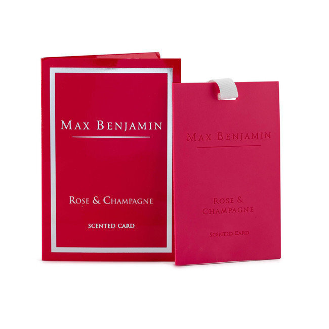 Max Benjamin Rose & Champagne tuoksukortti hinta ja tiedot | Huonetuoksut | hobbyhall.fi