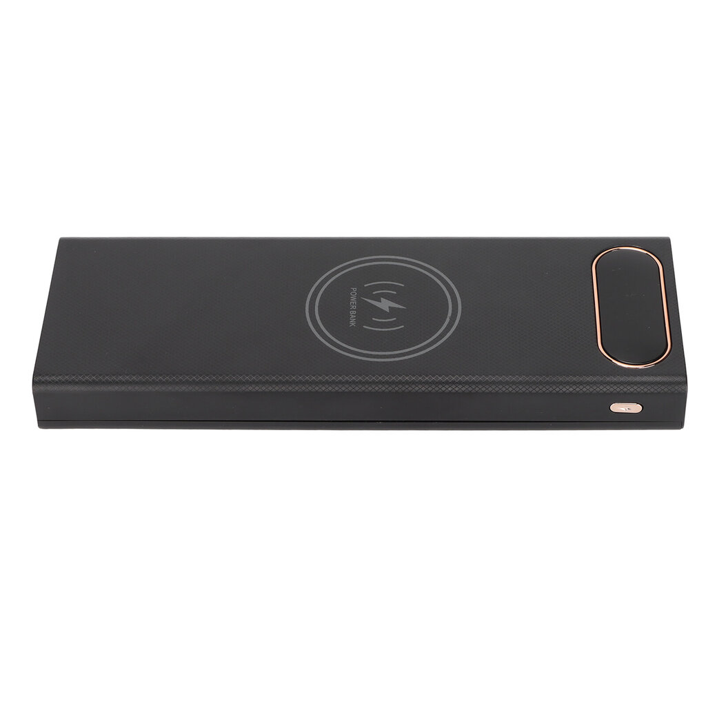 L10 10x18650 DIY Power Bank 22,5 W Pikalataus 15 W Langaton lataus Akkukotelo LCD-näytöllä ja Micro Type C Input Black hinta ja tiedot | Puhelimen laturit | hobbyhall.fi