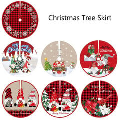 Joulukuusihame Xmas Tree Mat iloiset koristeet 90cm halk hinta ja tiedot | Isot matot | hobbyhall.fi