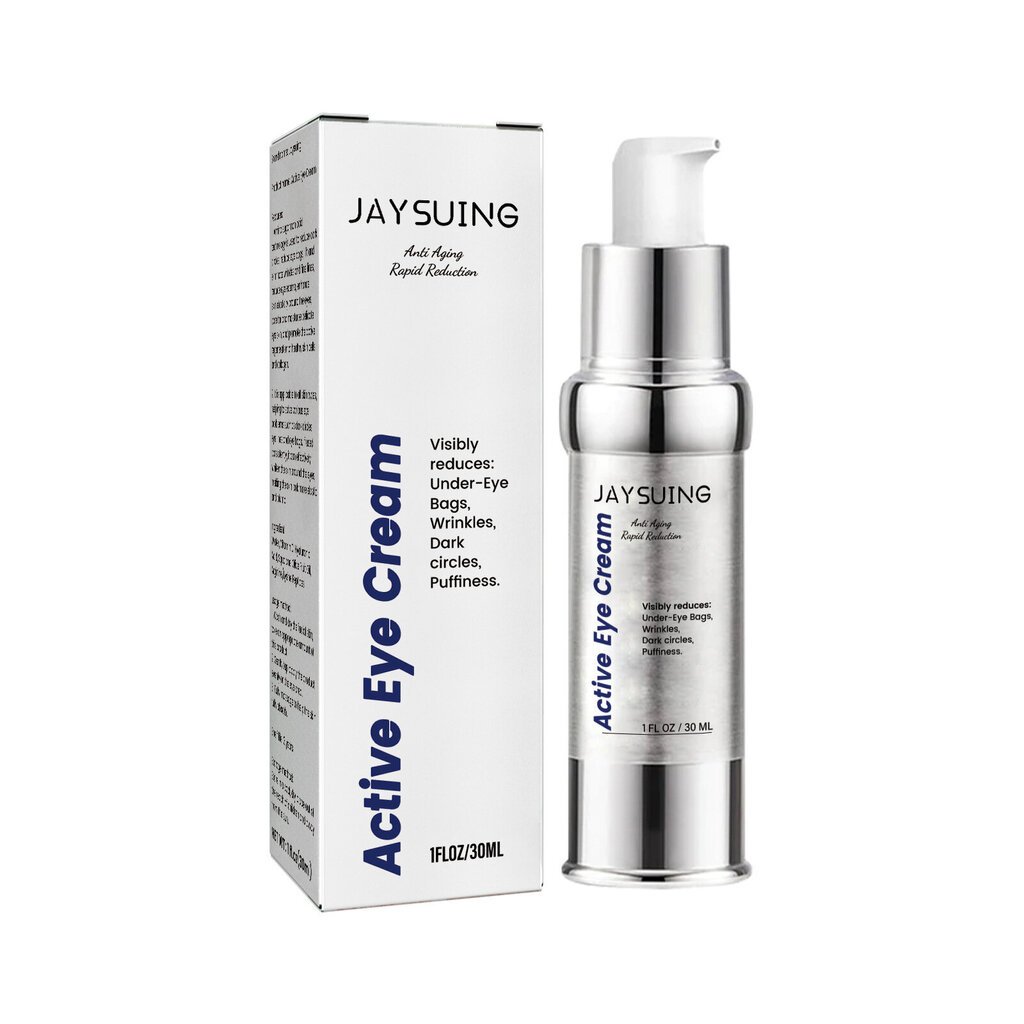 Jaysuing Active Eye Cream Anti-Wrinkle Eye Cream Vähentää juonteita, pusseja, tummia silmänalusia, kosteuttaa ja kiinteyttää silmänympärysihoa hinta ja tiedot | Intiimipesutuotteet | hobbyhall.fi