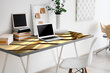 Decormat Golden Abstract Waves hinta ja tiedot | Hiiret | hobbyhall.fi