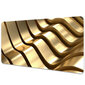 Decormat Golden Abstract Waves hinta ja tiedot | Hiiret | hobbyhall.fi