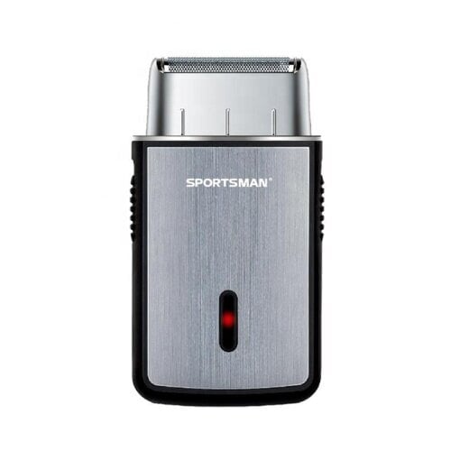 SPORTSMAN Monitoiminen miniparranajokone USB-ladattava partaveitsi (hopea) hinta ja tiedot | Parranajokoneet | hobbyhall.fi