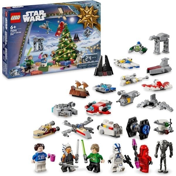 Löydä LEGO Star Wars Advent Calendar 2024 - 6 minihahmoa ja hinta ja tiedot | Poikien lelut | hobbyhall.fi