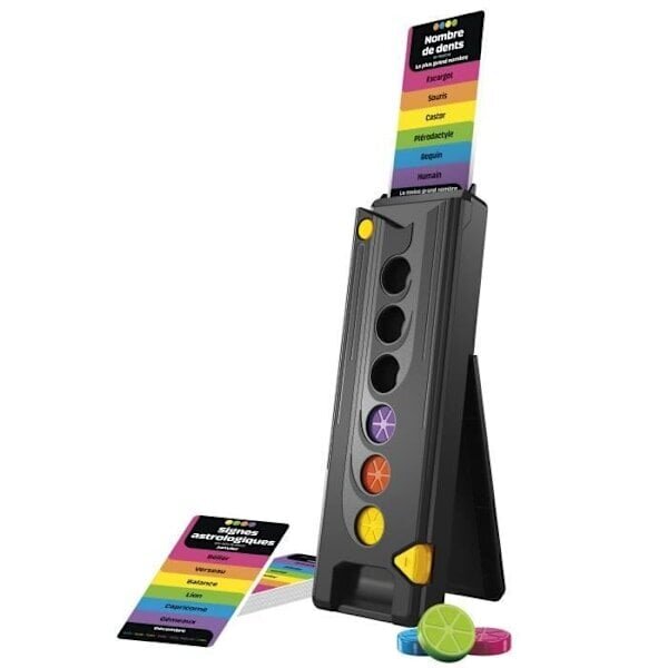 Drop Trivia, Voice and Sound Electronic Group Game, 13-vuotiaat, 2 pelaajaa tai enemmän, 15 min, Trivial Pursuitin inspiroima, Hasbro Ga hinta ja tiedot | Lautapelit ja älypelit | hobbyhall.fi