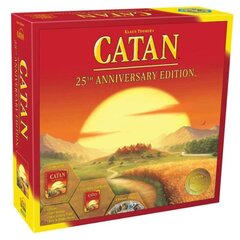 Englanninkielinen versio Catan Board Game 25th Anniversary Editionista hinta ja tiedot | Lautapelit ja älypelit | hobbyhall.fi