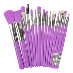 Fluoresenssi Makeup Brushes Set monikäyttöinen Blush Blending Eye Shadow Makeup hinta ja tiedot | Meikkisiveltimet ja meikkisienet | hobbyhall.fi