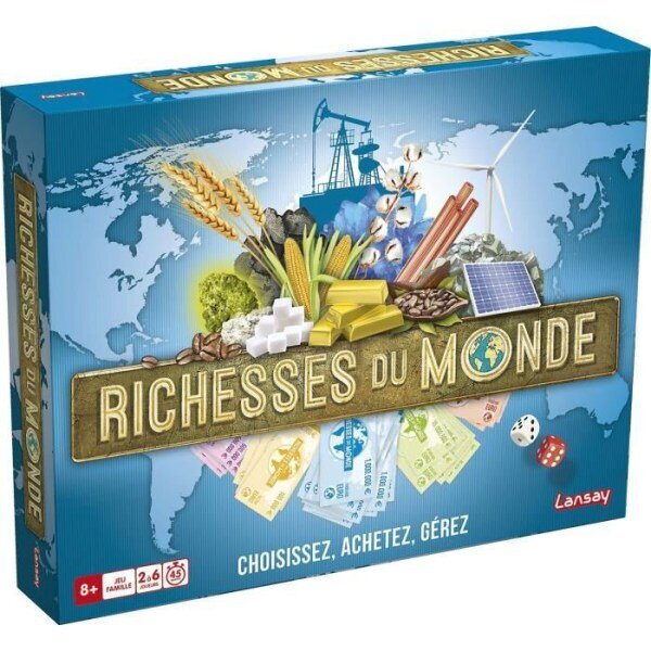 LANSAY Richesses Du Monde - Lautapeli hinta ja tiedot | Lautapelit ja älypelit | hobbyhall.fi