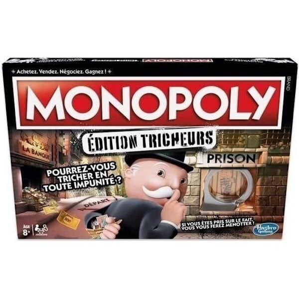 MONOPOLY - Huijarit - Lautapeli - Lautapeli - Ranskankielinen versio Monivärinen hinta ja tiedot | Lautapelit ja älypelit | hobbyhall.fi