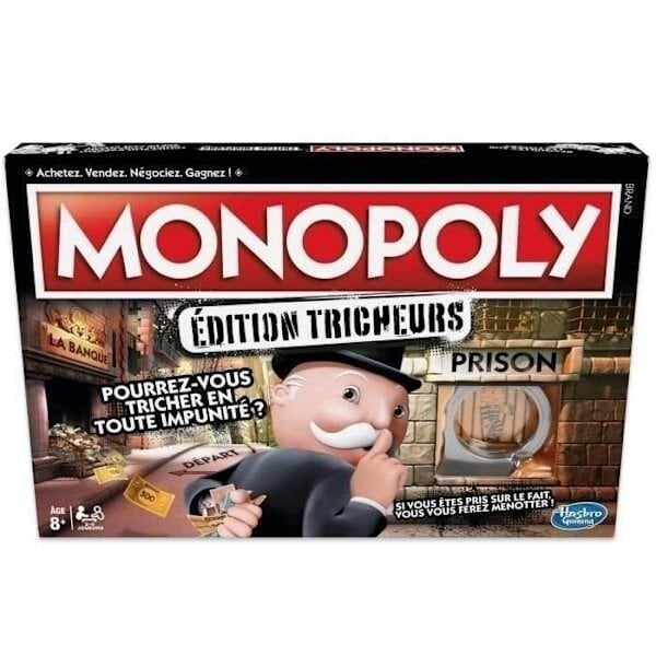 MONOPOLY - Huijarit - Lautapeli - Lautapeli - Ranskankielinen versio Monivärinen hinta ja tiedot | Lautapelit ja älypelit | hobbyhall.fi