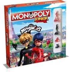 MONOPOLY JUNIOR - Miraculous Leppäkerttu - Lautapeli - Ranskankielinen versio ihmeellinen leppäkerttu hinta ja tiedot | Lautapelit ja älypelit | hobbyhall.fi