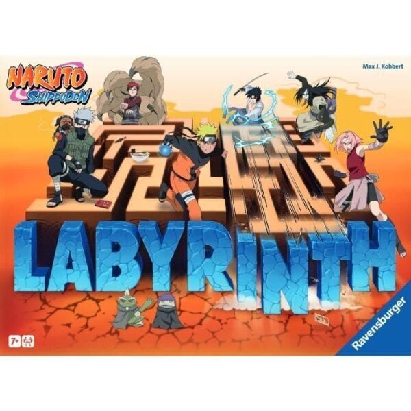 Naruto Labyrinth - Lautapeli - Naruto Shippuden - Ikä 7 - Ravensburger hinta ja tiedot | Lautapelit ja älypelit | hobbyhall.fi