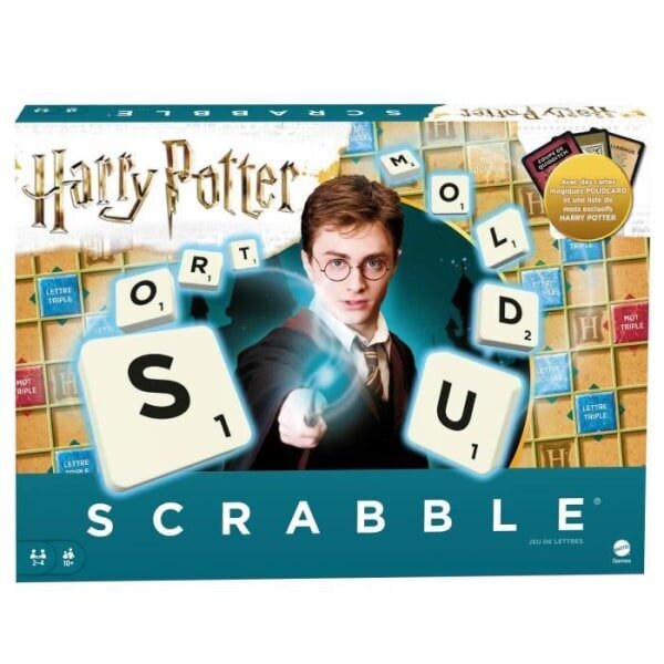 SCRABBLE Harry Potter -lautapeli - 10-vuotiaista ylöspäin hinta ja tiedot | Lautapelit ja älypelit | hobbyhall.fi