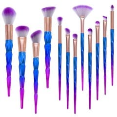 12 kappaletta Make Up Brush Set Kosmeettiset harjat Eye Shadow Face Brush Foundation Eyeliner Mak hinta ja tiedot | Meikkisiveltimet ja meikkisienet | hobbyhall.fi