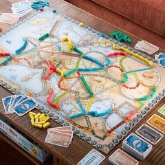 Ticket To Ride Europe -lautapeli | Perhepeli WELLNGS hinta ja tiedot | Lautapelit ja älypelit | hobbyhall.fi