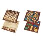 Puinen laatikko - CAYRO - 5 peliä - Hanhipeli, hevosenkengät, shakki, tammi ja backgammon hinta ja tiedot | Lautapelit ja älypelit | hobbyhall.fi