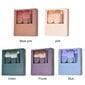 Travel Makeup Brush Set 9pcs Mini Makeup Kit Portable Complete Function Cosmetic Brushes vaaleanpunainen hinta ja tiedot | Meikkisiveltimet ja meikkisienet | hobbyhall.fi