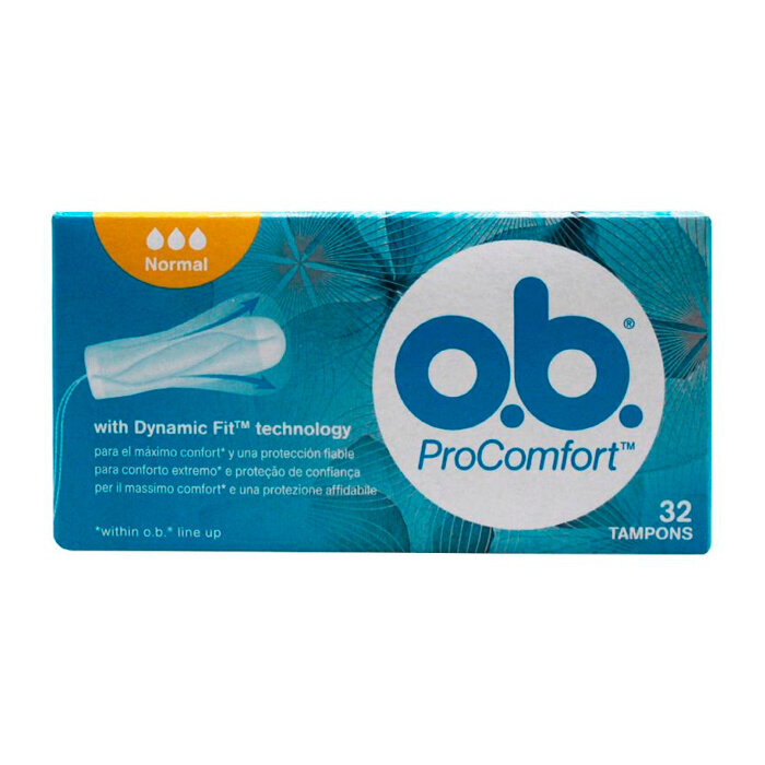 Tamponit ProComfort-teknologialla, normaalit, 32 kpl hinta ja tiedot | Kosteuspyyhkeet, vanulaput ja vanupuikot | hobbyhall.fi