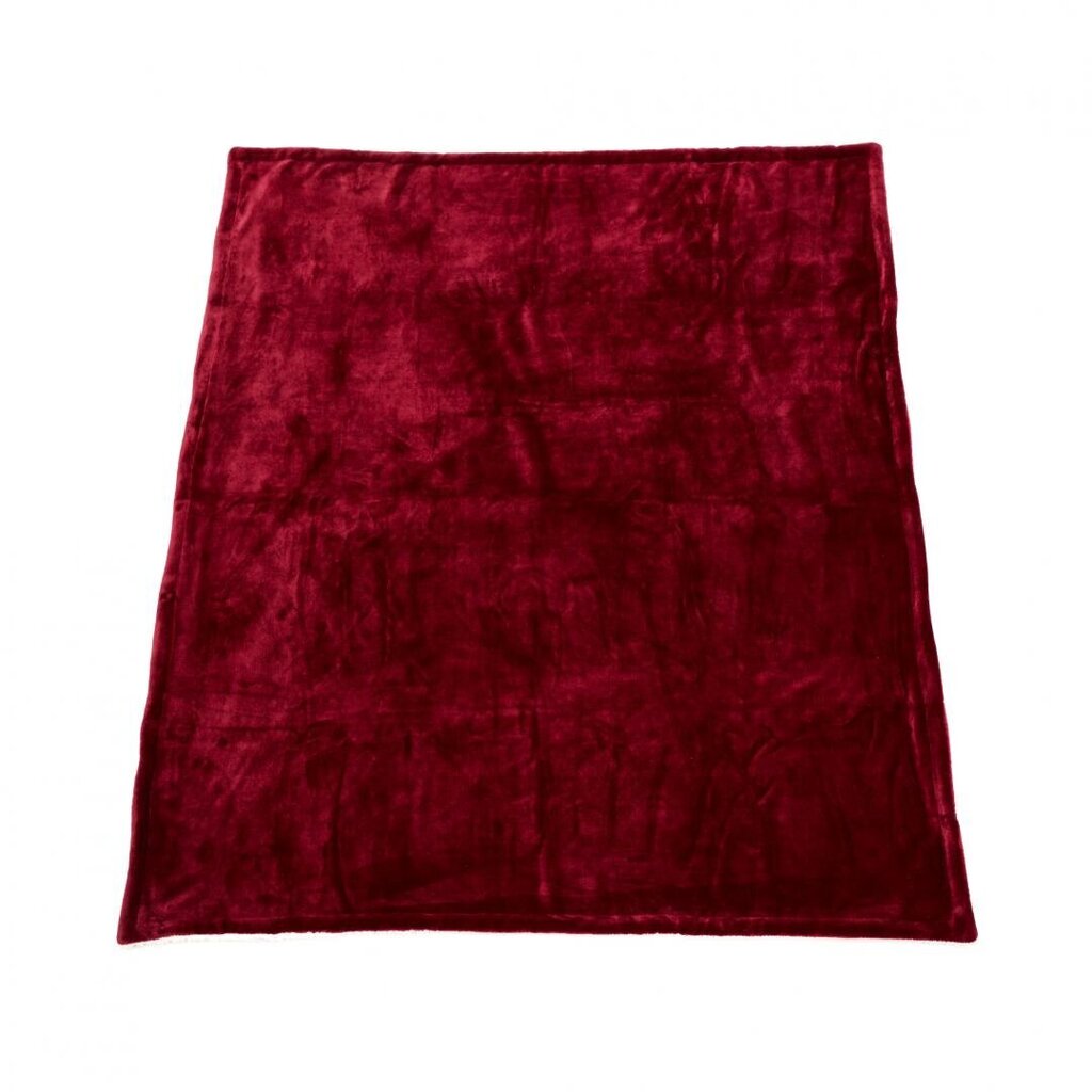 PATURA FLEECE TUMMANPUNAINEN 127X150 CM hinta ja tiedot | Päiväpeitot ja huovat | hobbyhall.fi