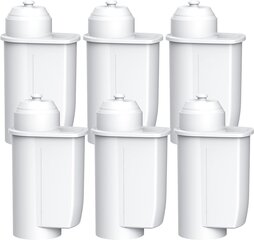 Vedensuodatinpatruuna Waterdrop TZ70003 6kpl Siemens, Bosch Brita® Intenza kahvinkeittimelle hinta ja tiedot | Veden suodatinkannut ja suodattimet | hobbyhall.fi