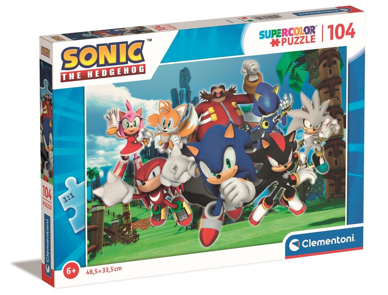 Sonic-palapeli, 104 osaa hinta ja tiedot | Palapelit | hobbyhall.fi